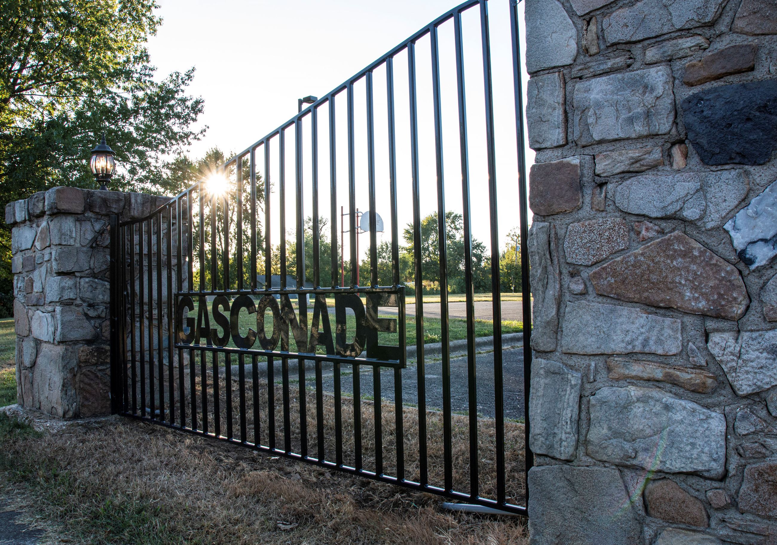 Gasconade Park sign in Lebanon Missouri